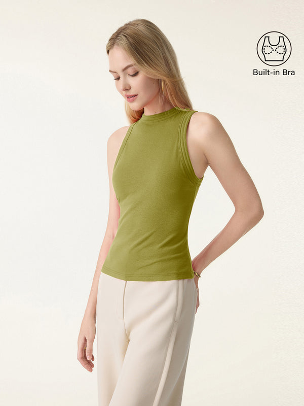 OGLmove Lyocell Perkins Collar Bra Tank