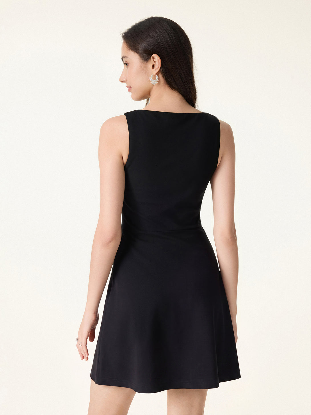 classy fit and flare dresses Elegant fit and flare midi dress for semi-formal occasions