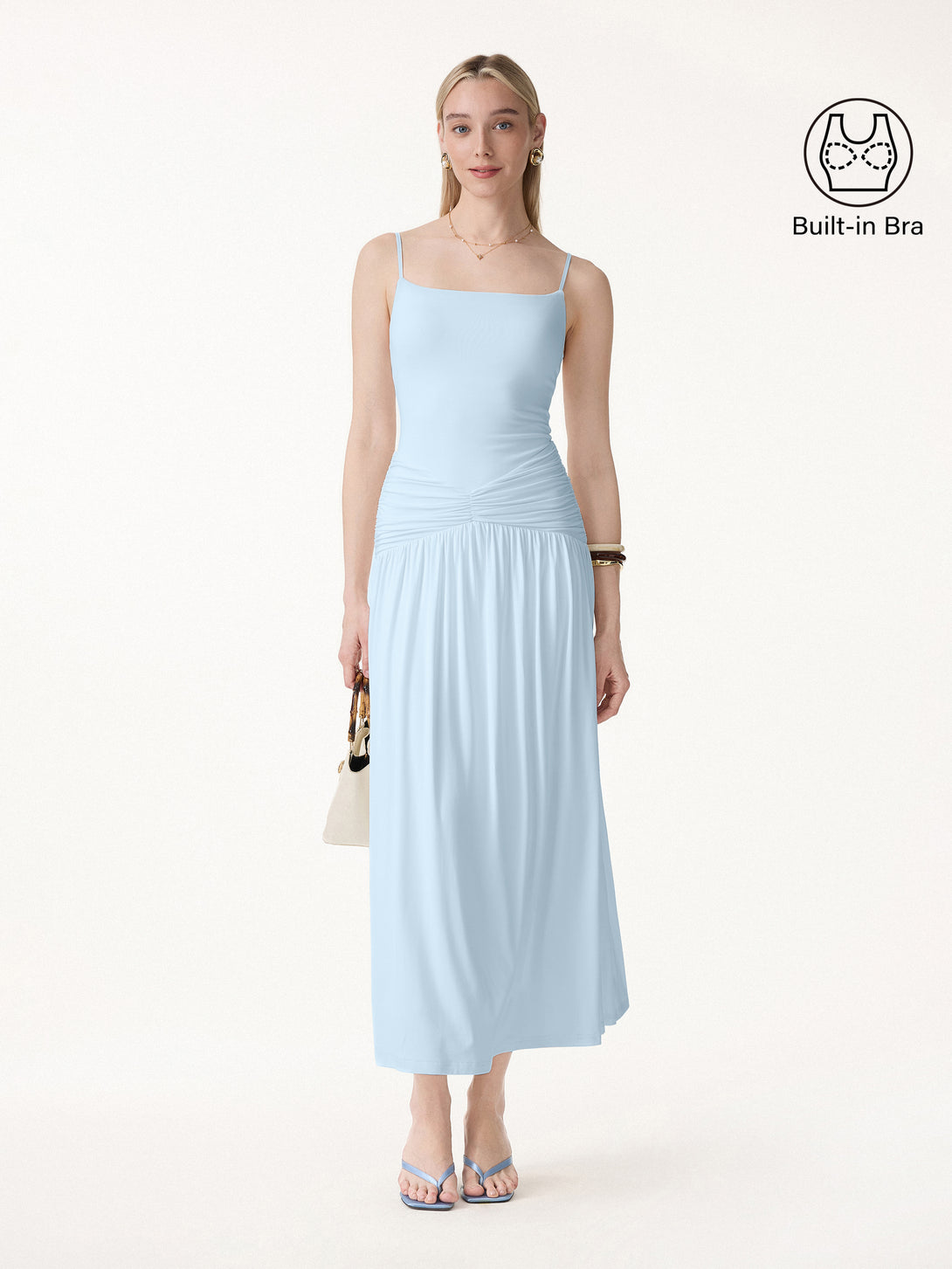 maxi dress with bra Maxi Dress With Built In Bra