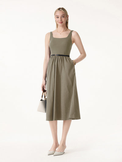 Green Maxi Dress for Women  OGLmove