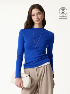 OGLmove 100% Ultrafine Merino Wool Sweater Ultramarine Blue XS