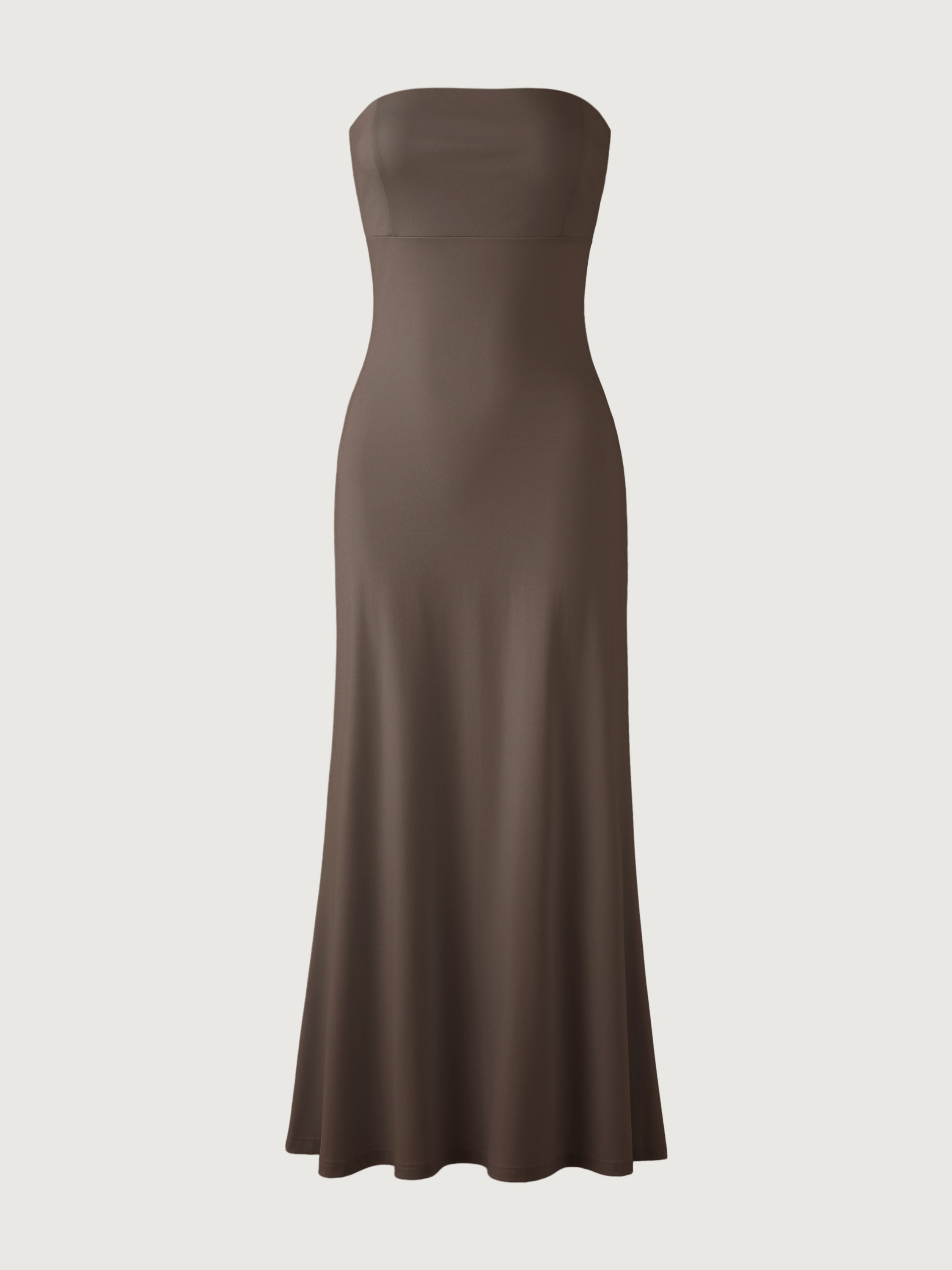 Contour Tube Maxi Dress - Taro Purple