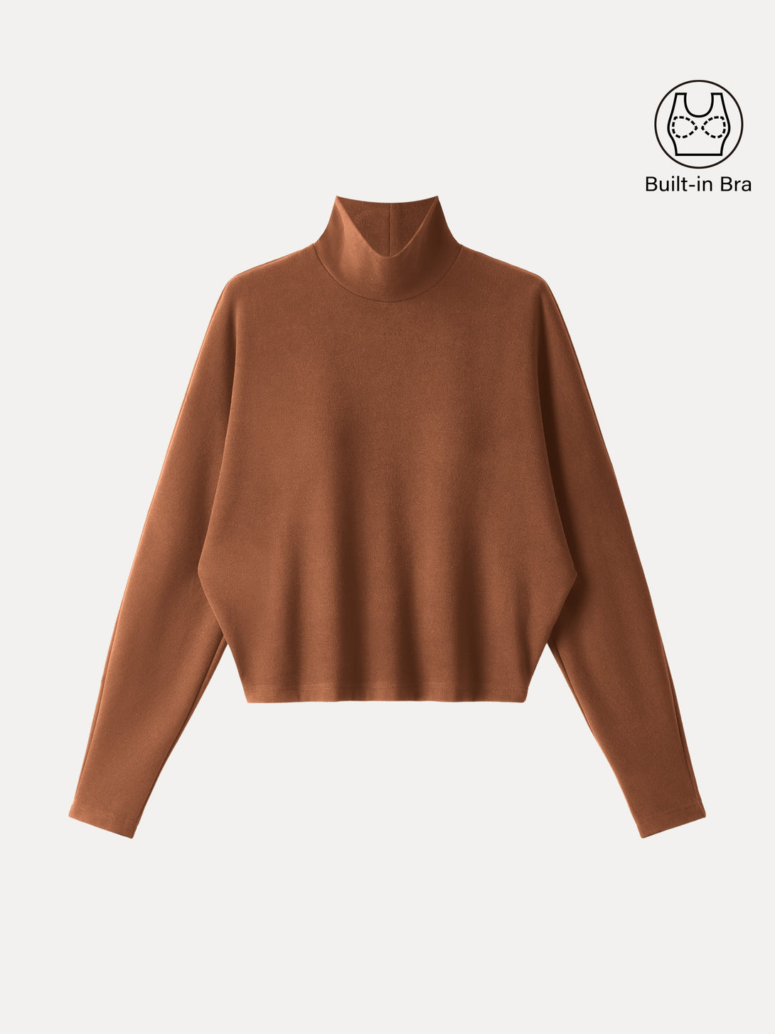 Cozy Warm Mockneck Batwing Sleeve Brami Halloween XS