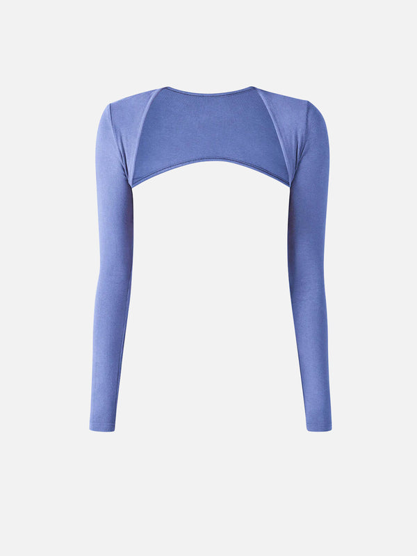 Eco-SkinKiss® Comfy Attractive Slinky Long Sleeve Shrug