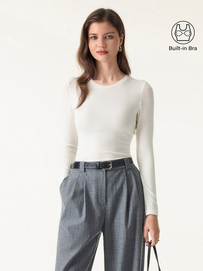 Crewneck Long Sleeve Brami