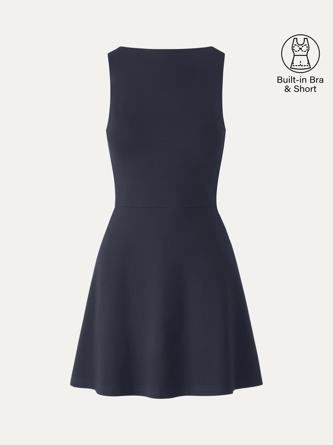 fit and flare dress with built in bra Built in Bra Dress with Pockets: Yes