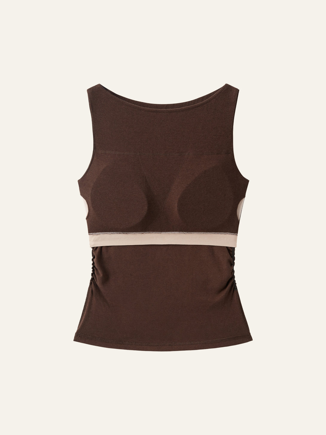 Boat Neck Brami Tank Top