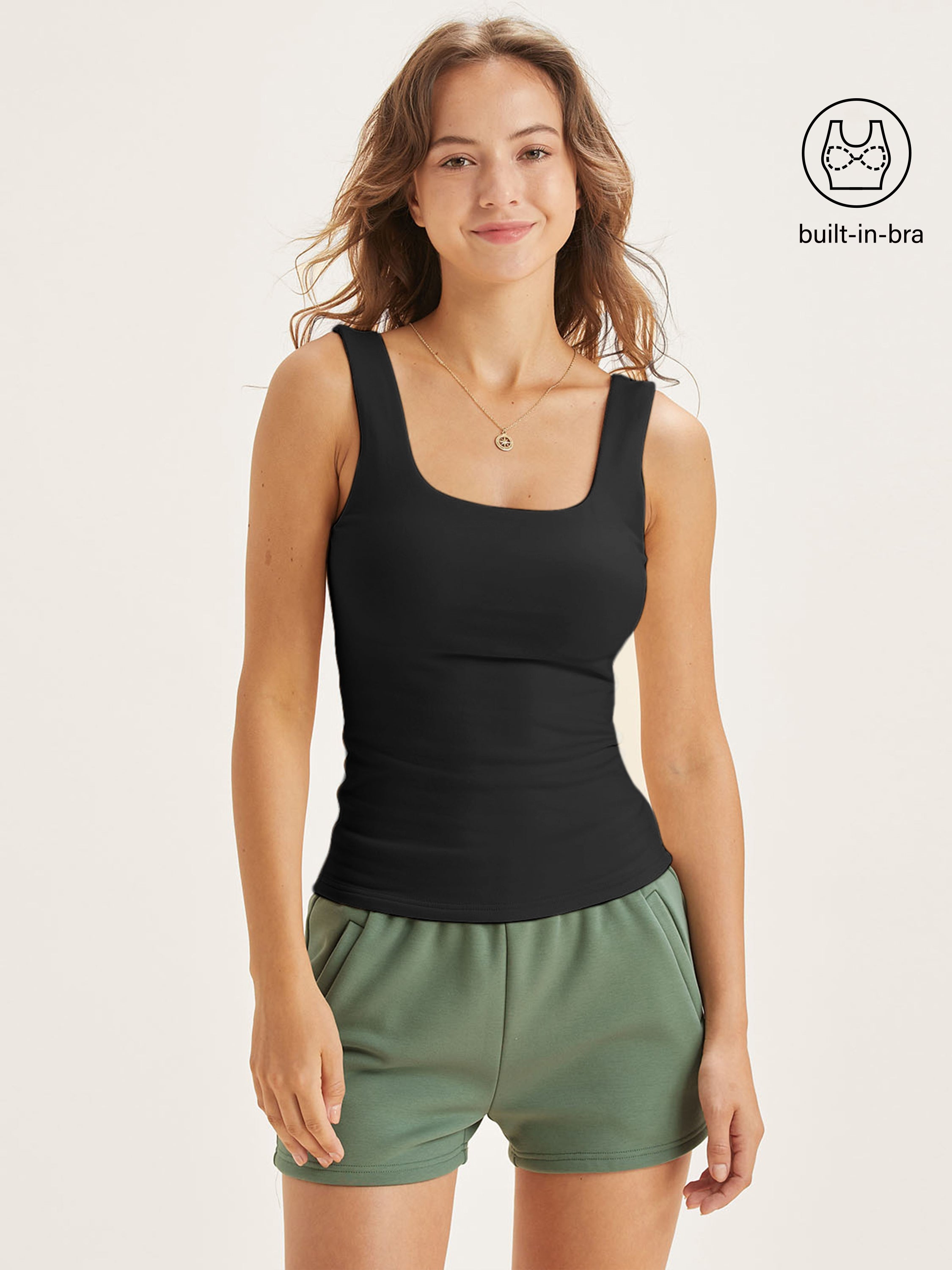 Ogl Tuckable Soft Brushed Brami Tank