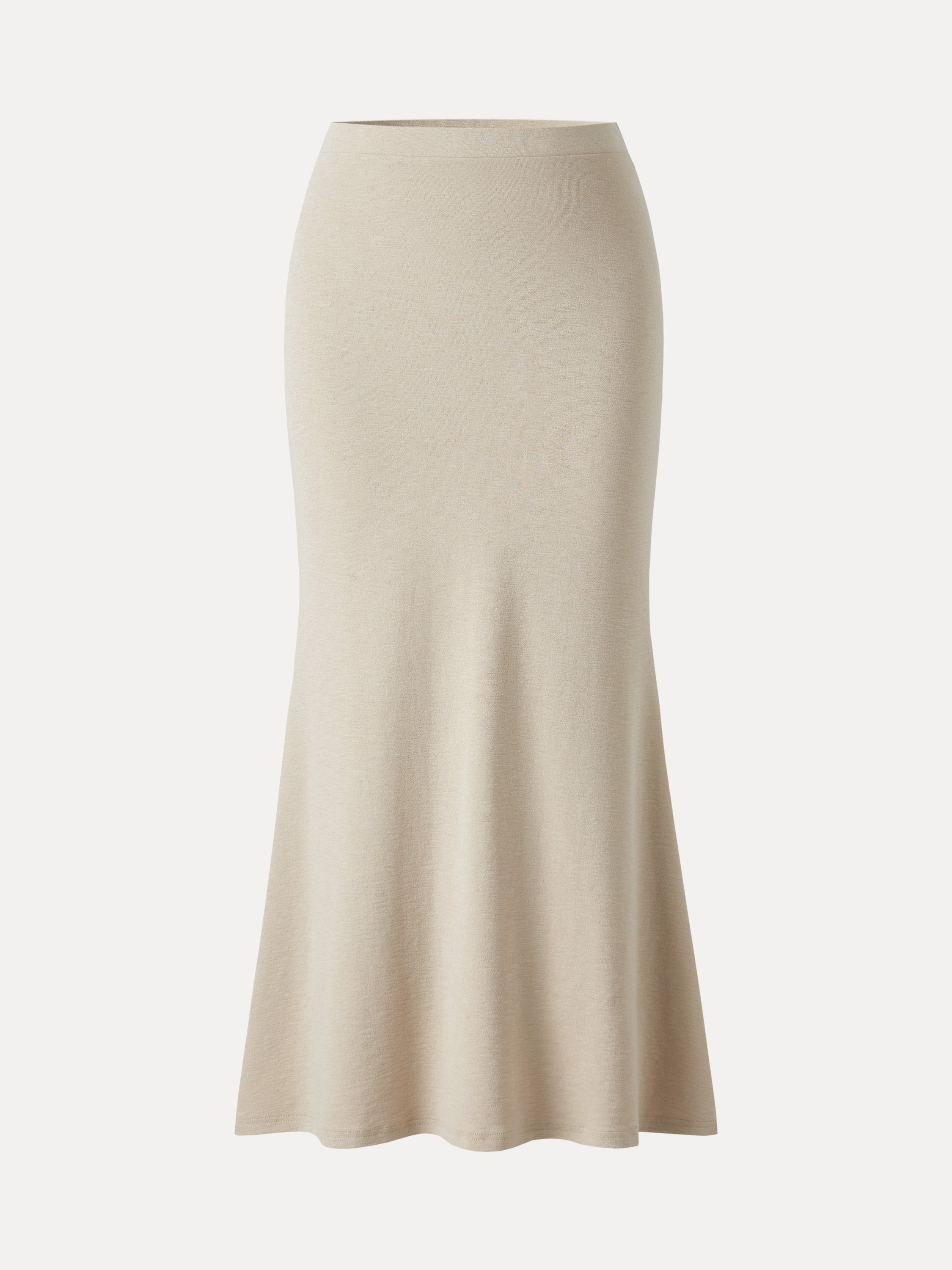 OGL Matte Smooth Drapey Mermaid Flare Maxi Skirt – OGLmove