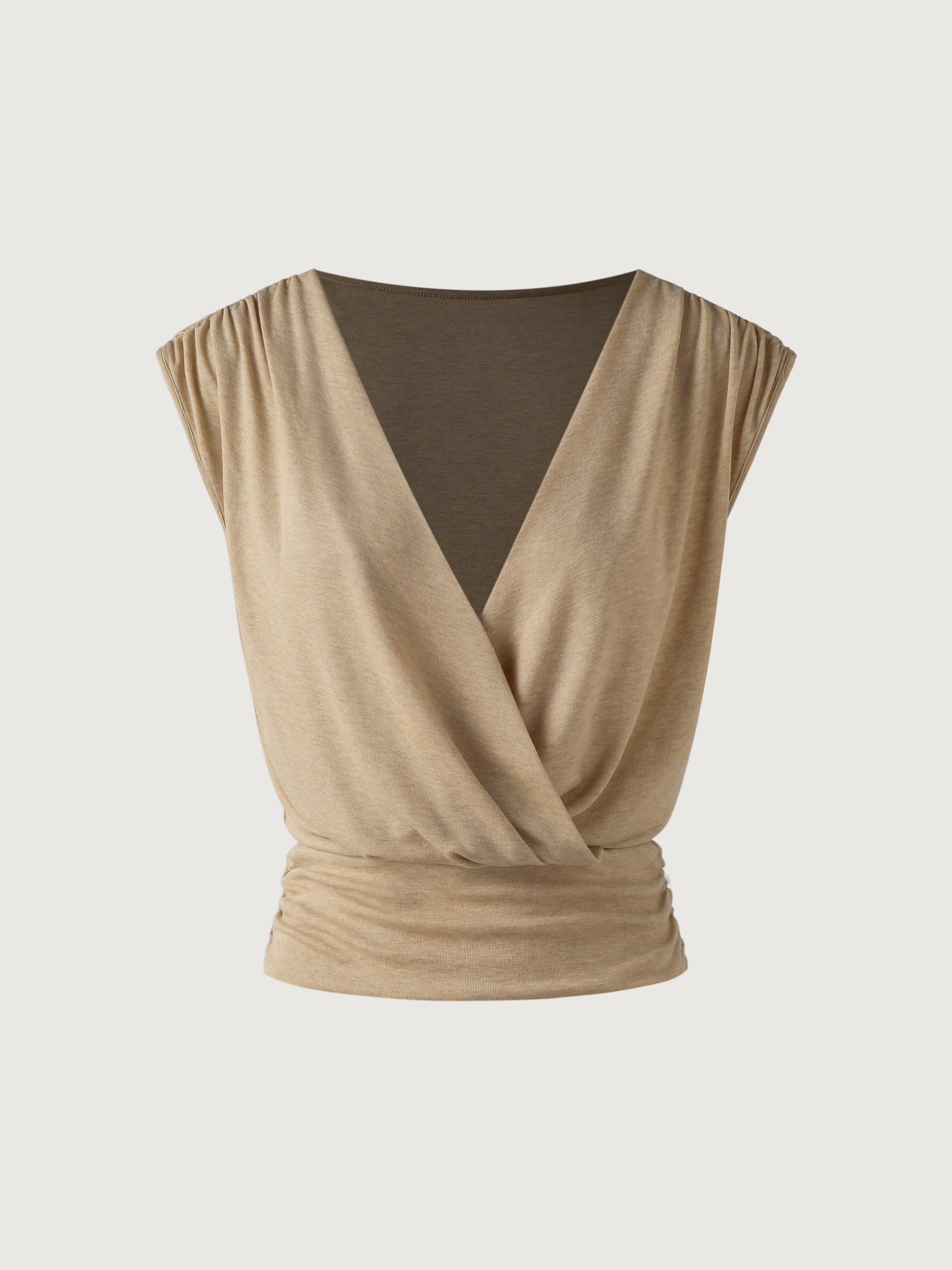 V-neck Surplice Top