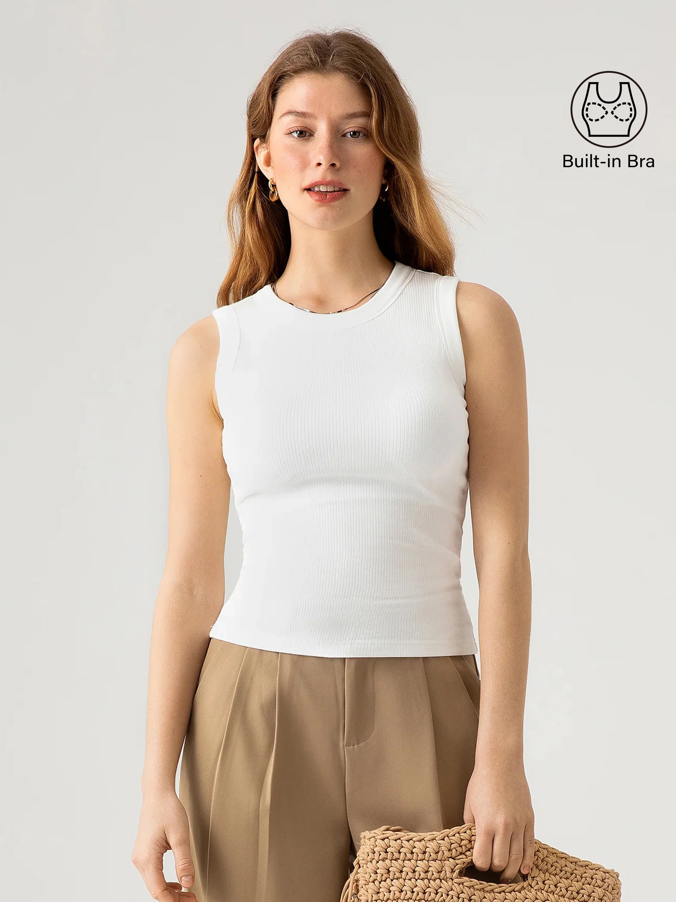 Ogl Plantive™ Wide Shoulder Brami Tank