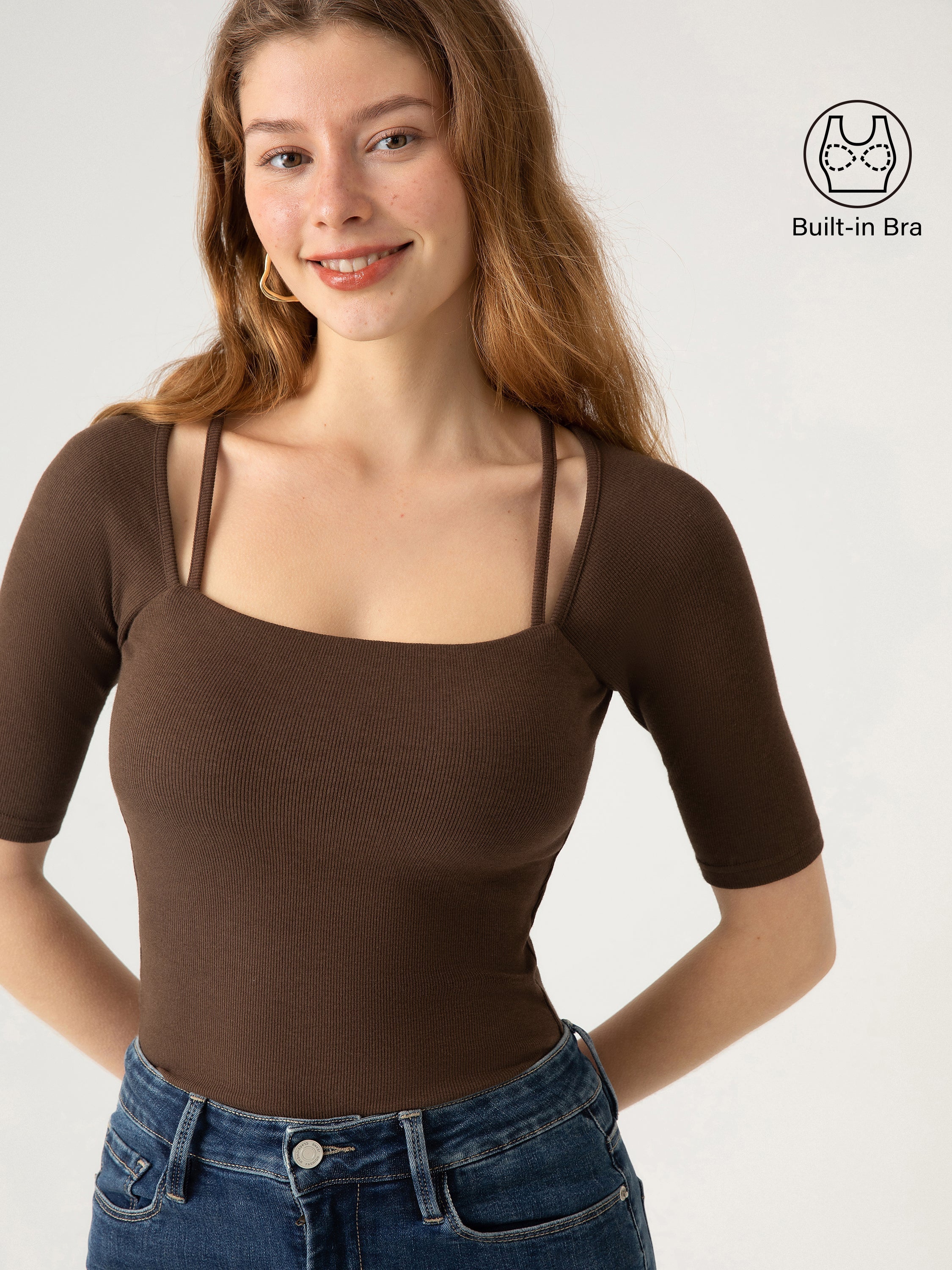 Square Neck Brami Top