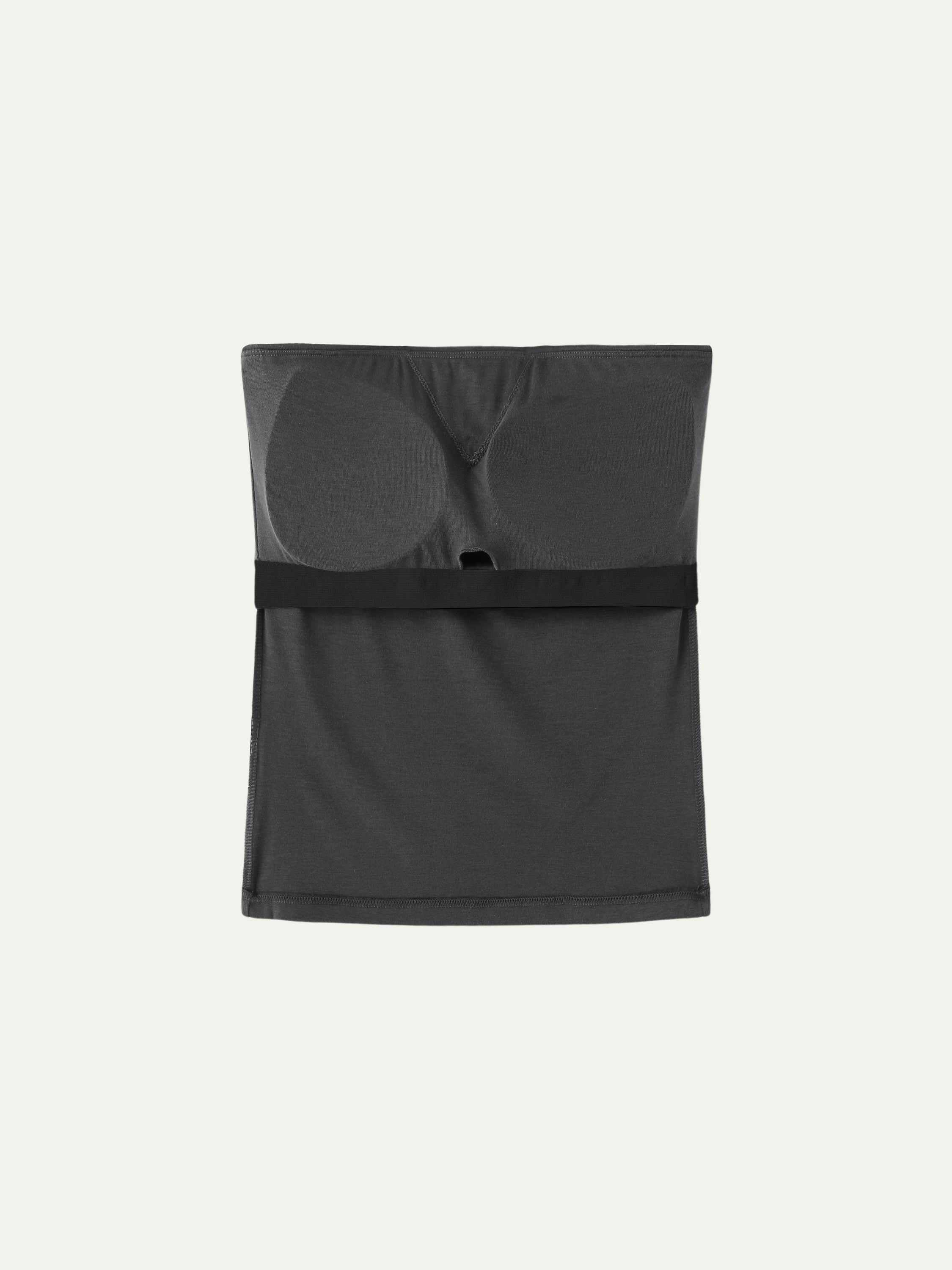 Eco-SkinKiss® Fold-Down Brami Tube Top - Chocolate Brown