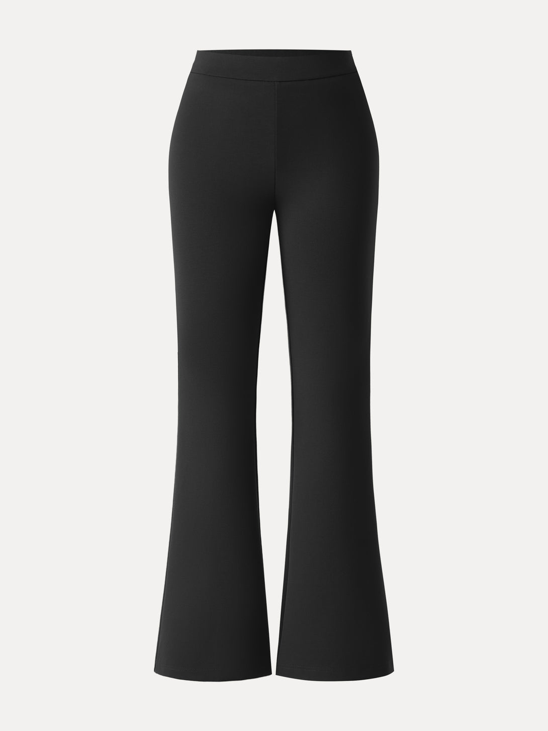 Slimming Ponte High Rise Pull-on Flared Pants