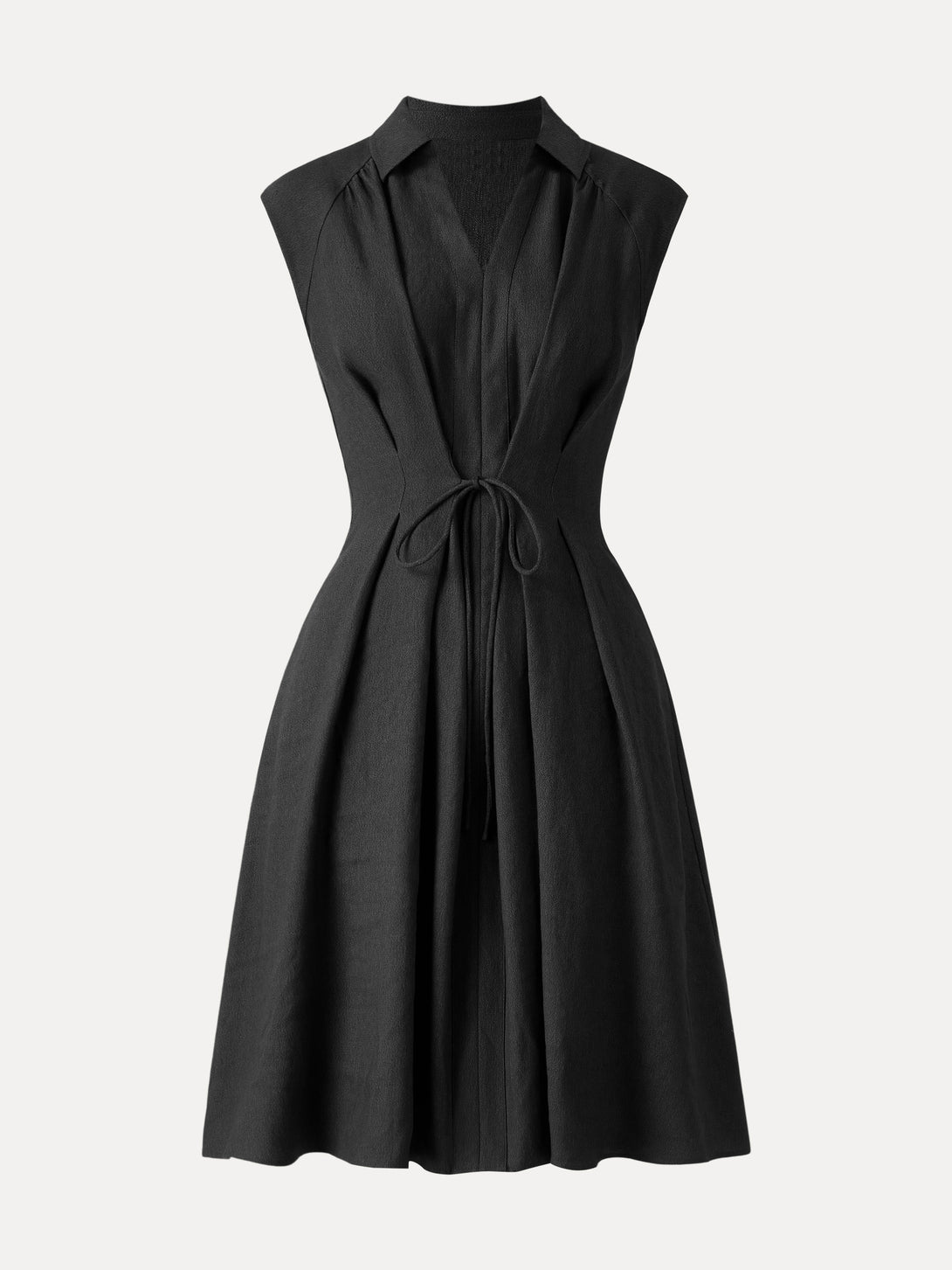 Elegant V-Neck Midi Dress: Cap Sleeve A-Line Party Dress Soft Pink/XS OGLmove Elegant V-Neck Midi Dress: Cap Sleeve A-Line Party Dress Soft Pink/XS OGLmove