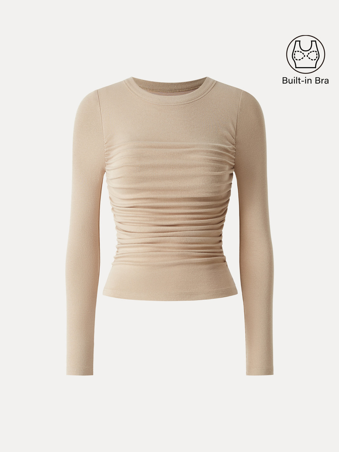 ProWarm Crewneck Ruched Brami