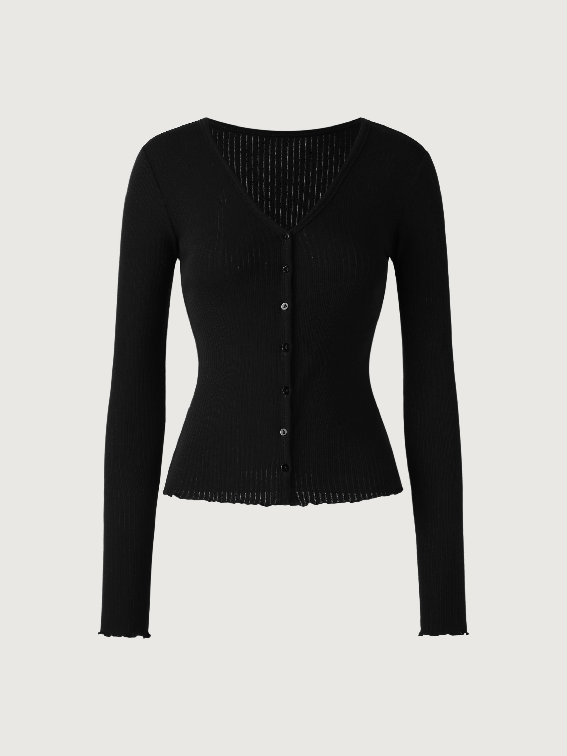 Cooling Chelsea Cardigan - Black