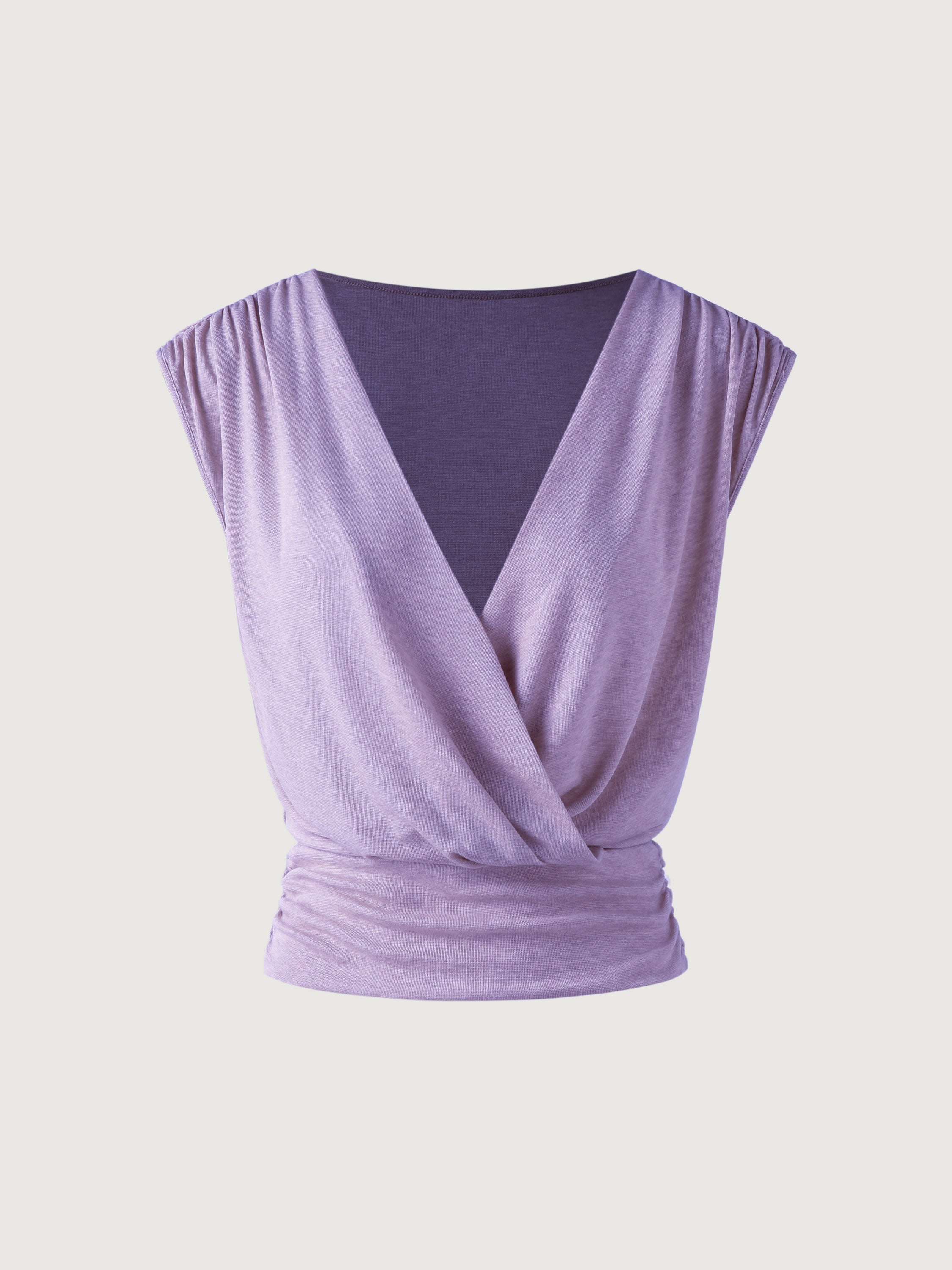 V-neck Surplice Top