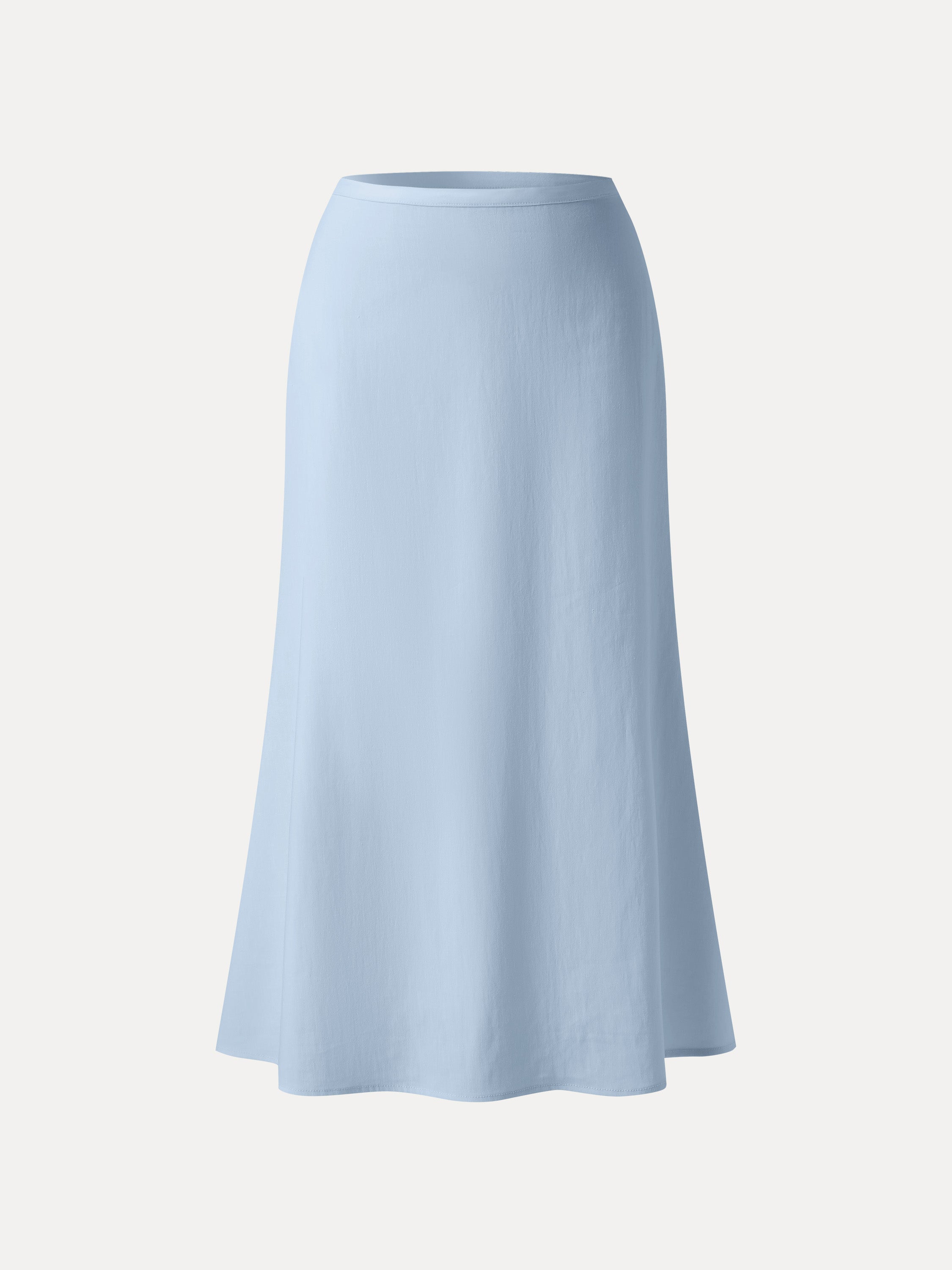 OGL Lyocell-Linen Blend Maxi Flared Pull-On Skirt – OGLmove
