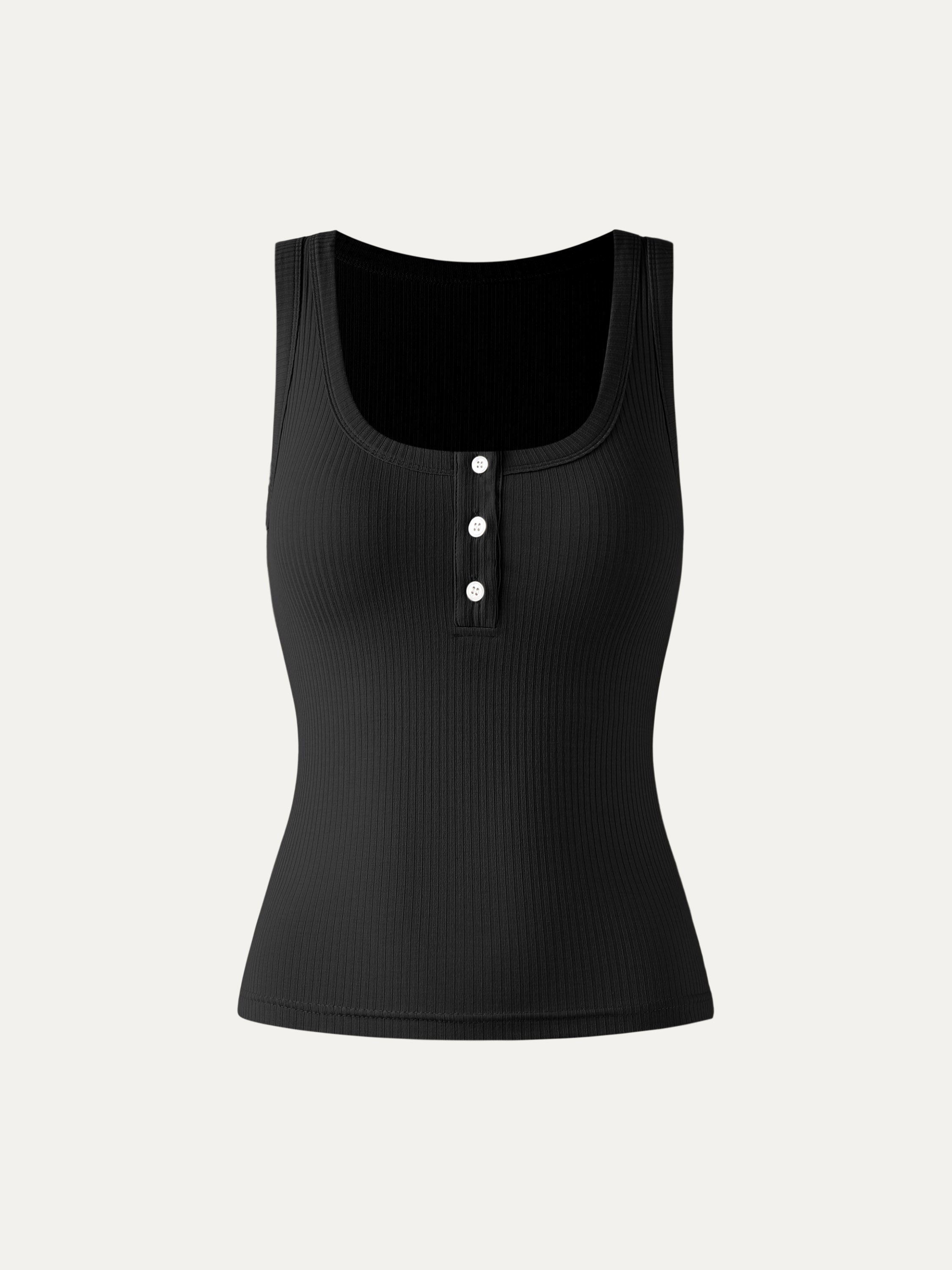 Ogl Cool Rib Brami Henley Tank