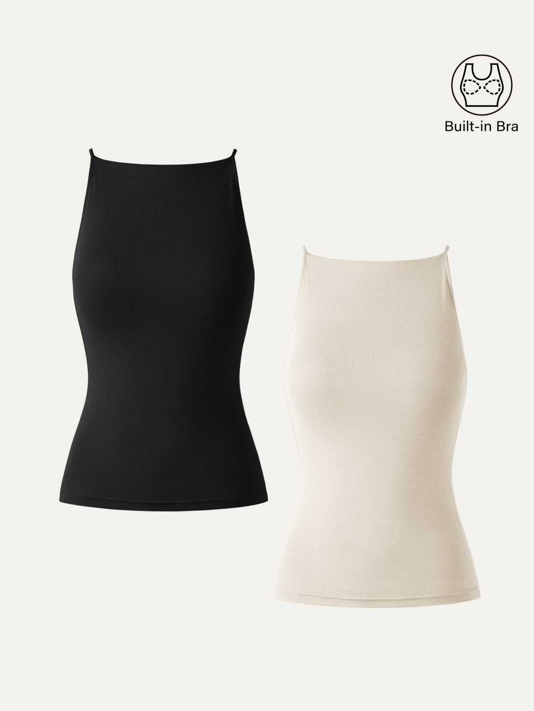 Camilla Brami Top Black/Morning Mist XS