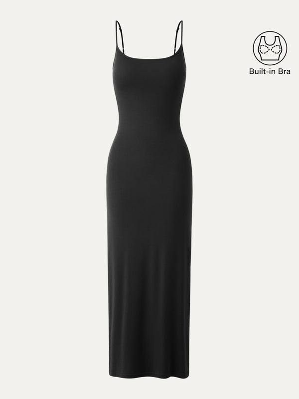 Maria Spaghetti Strap Bandless Brami Dress