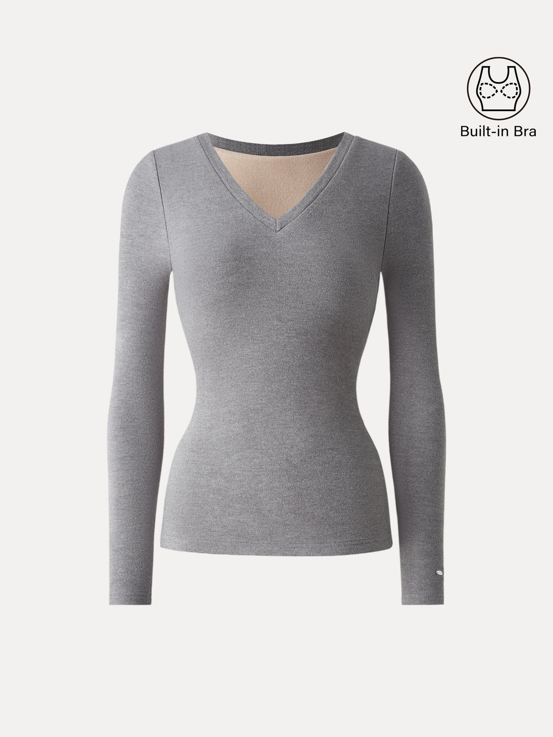 MaxWarm V-Neck Long Sleeve Brami