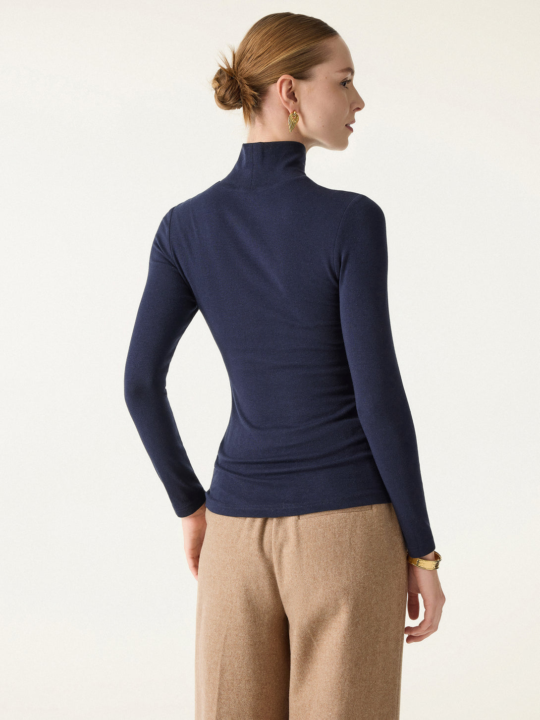 Turtleneck Long Sleeve Brami