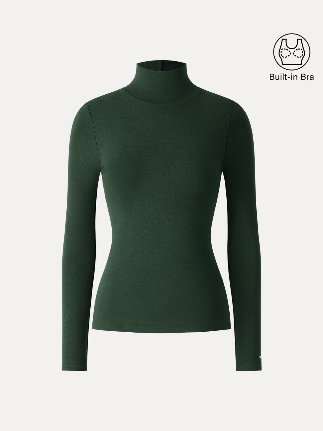 ProWarm Turtleneck Long Sleeve Brami Deep Bush XS