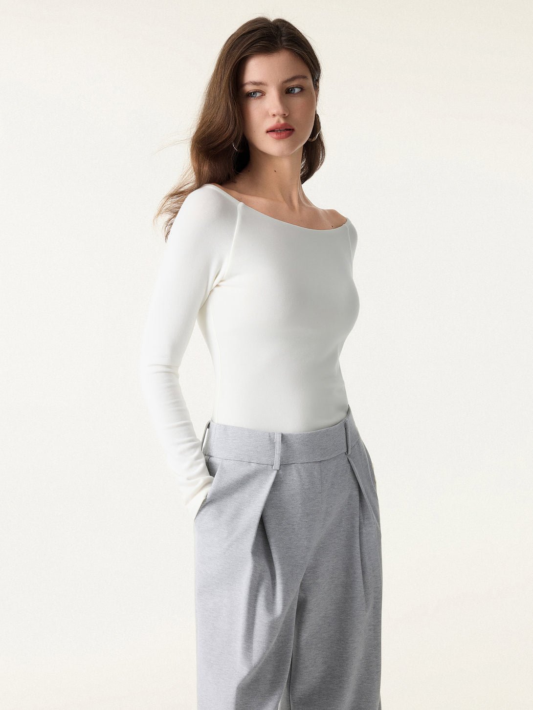 ProWarm Boatneck Long Sleeve Brami