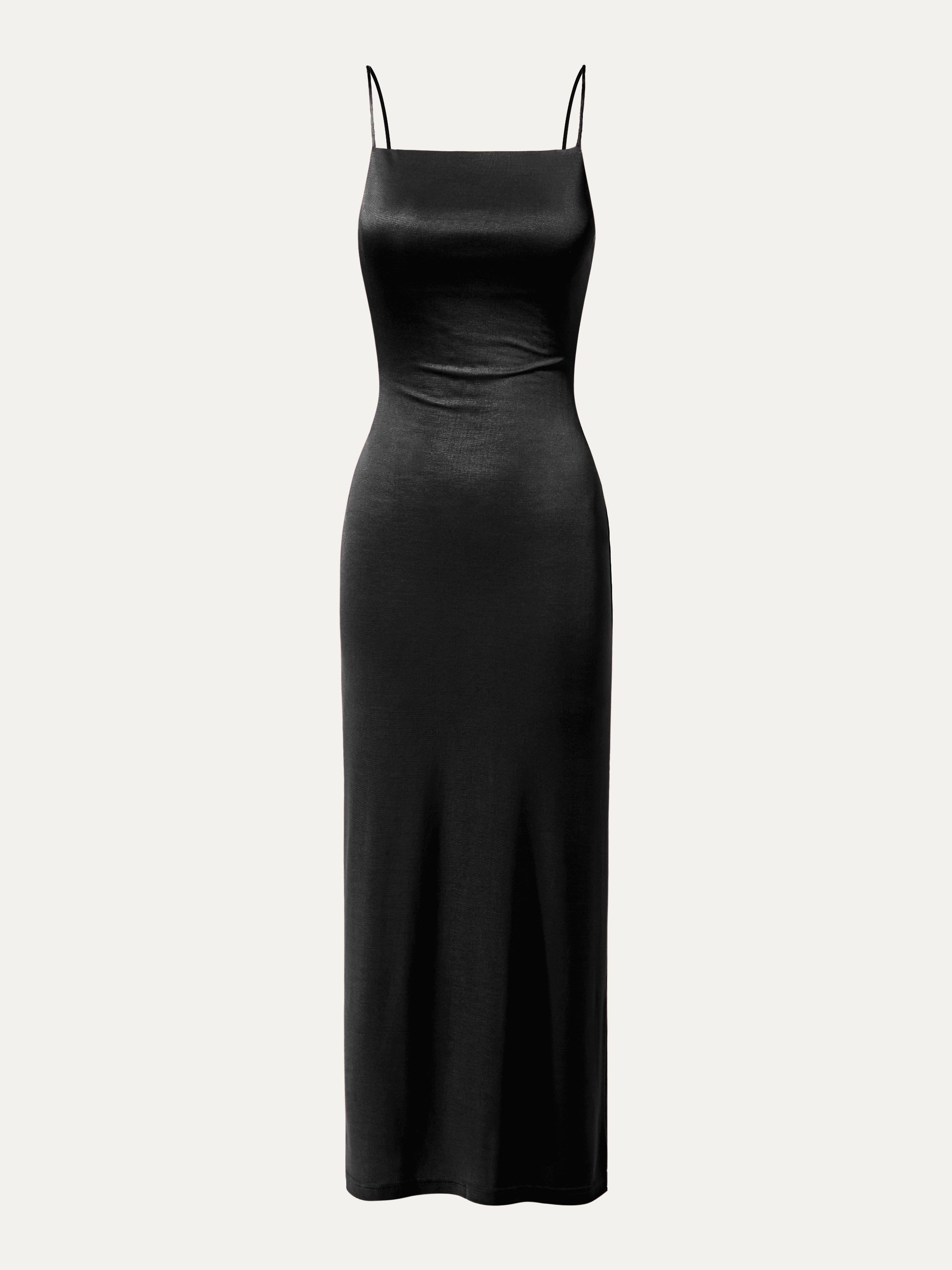 Acetate Beauty Back Brami Dress - Black