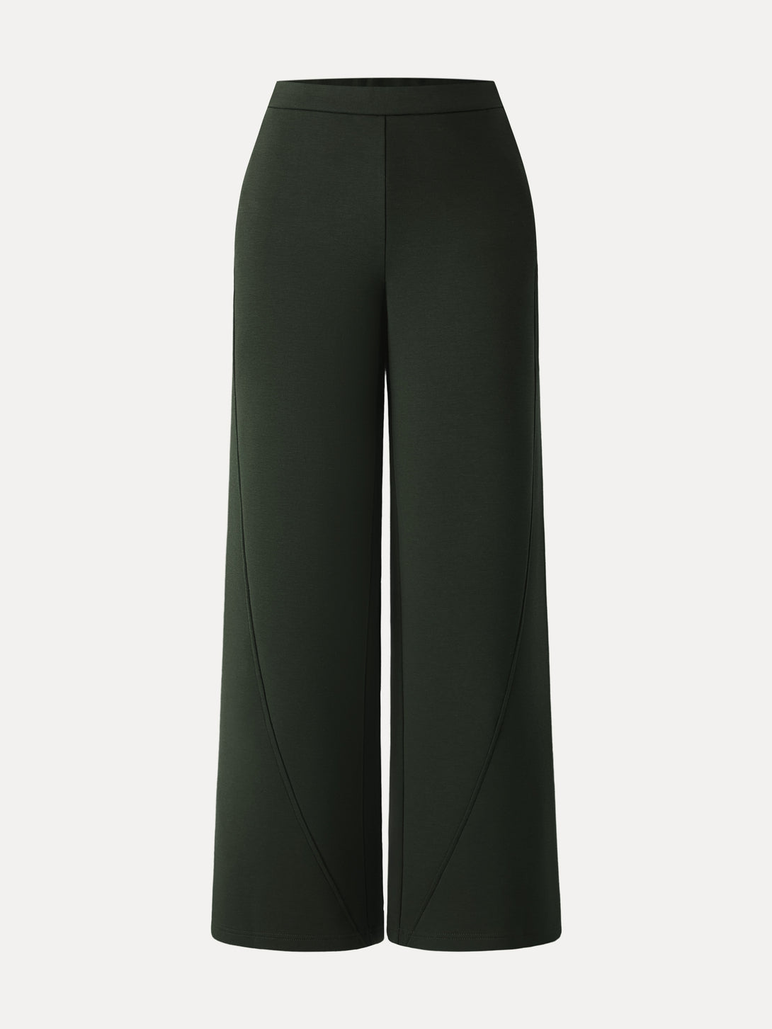 DoubleWarm High Rise Wide Leg Pull-on Pants with Pockets