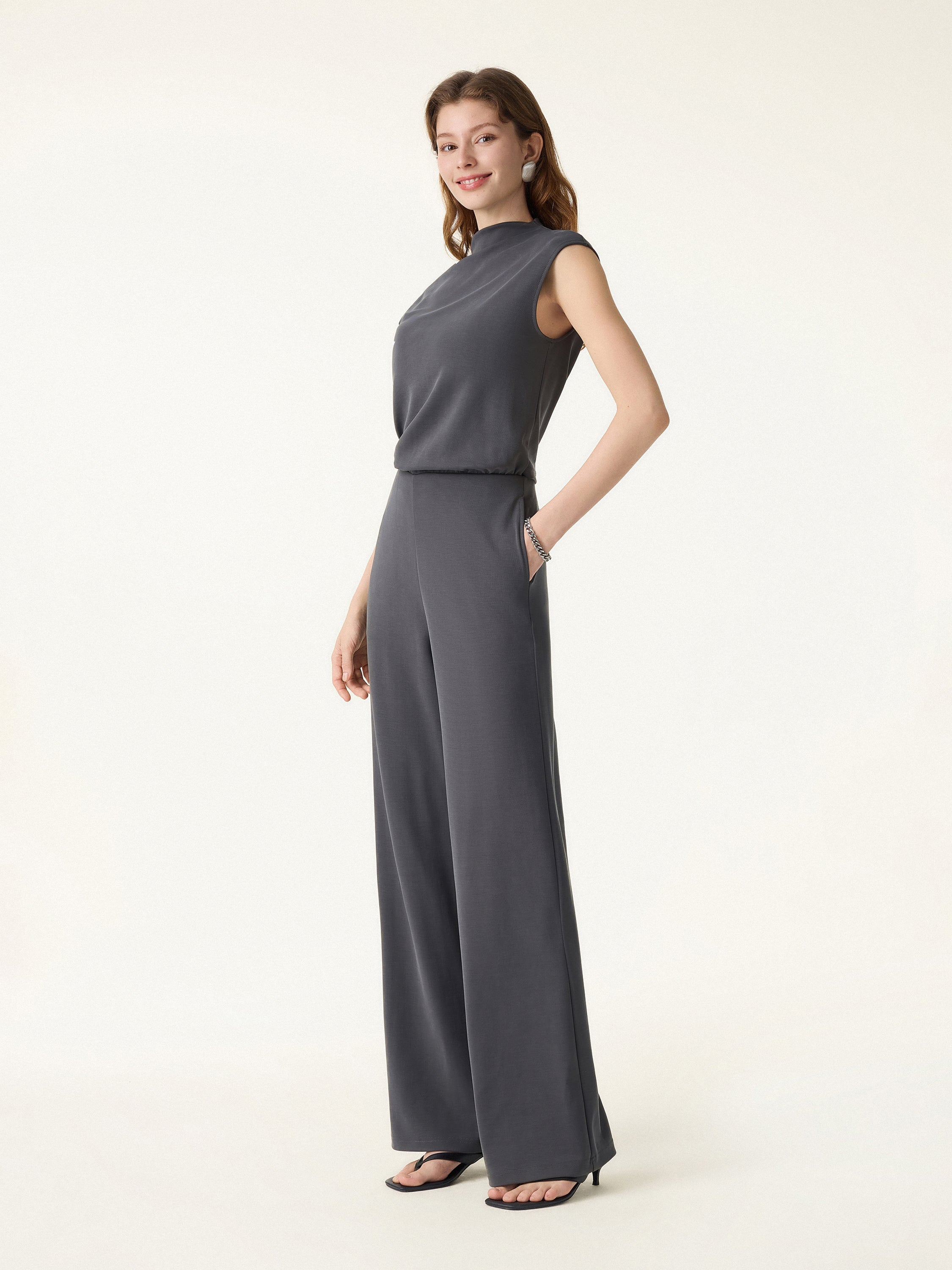Travel Friendly Easy to Take Off Jumpsuit