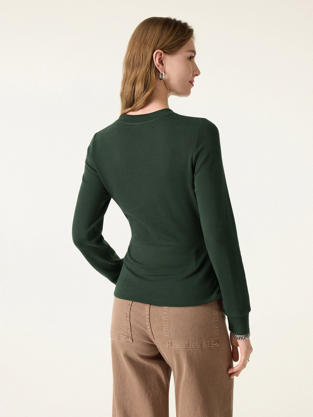 ProWarm Crewneck Tucked Long Sleeve Top