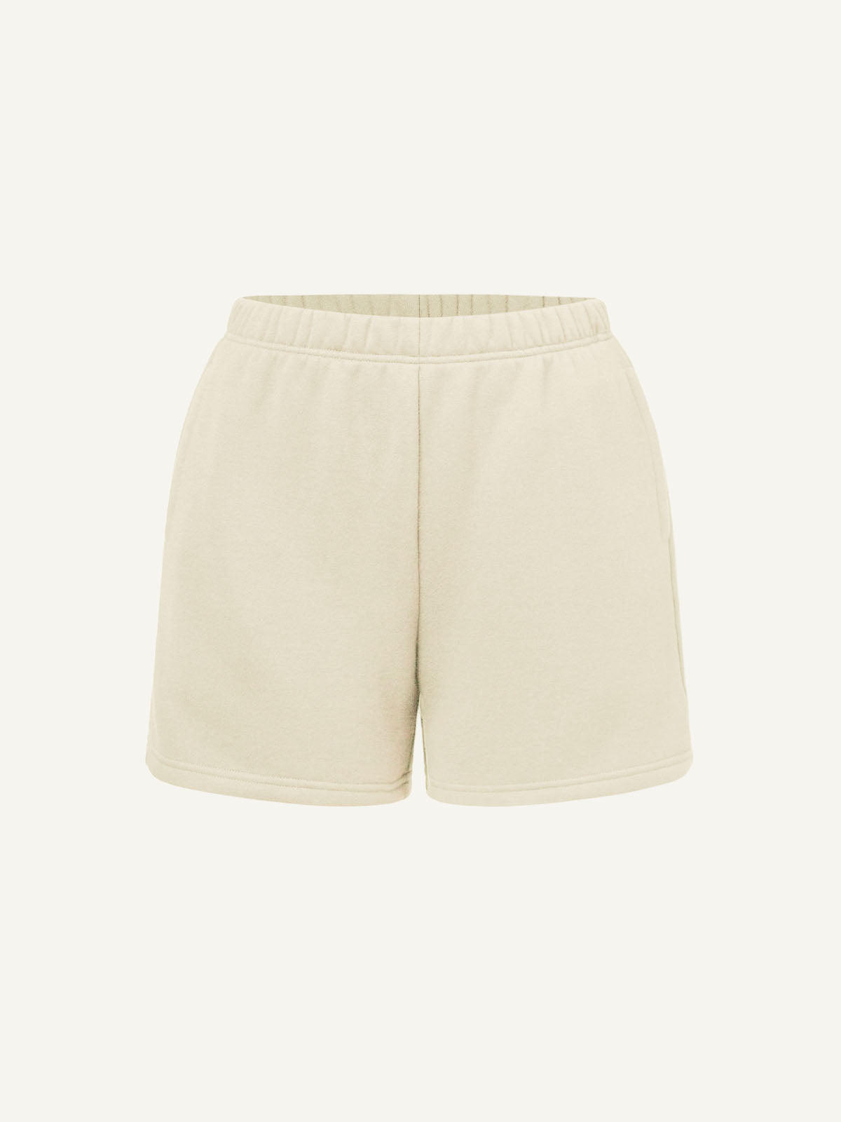 Polar Fleece Staple Shorts - Ivory