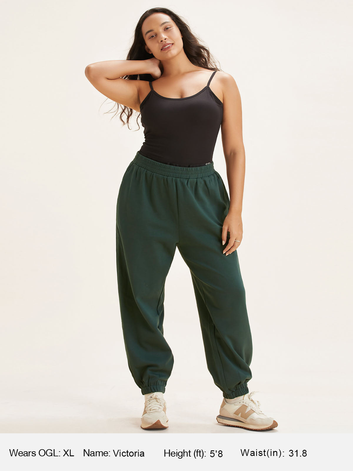 OGLmove-Double Waistband Sweatpant for Women