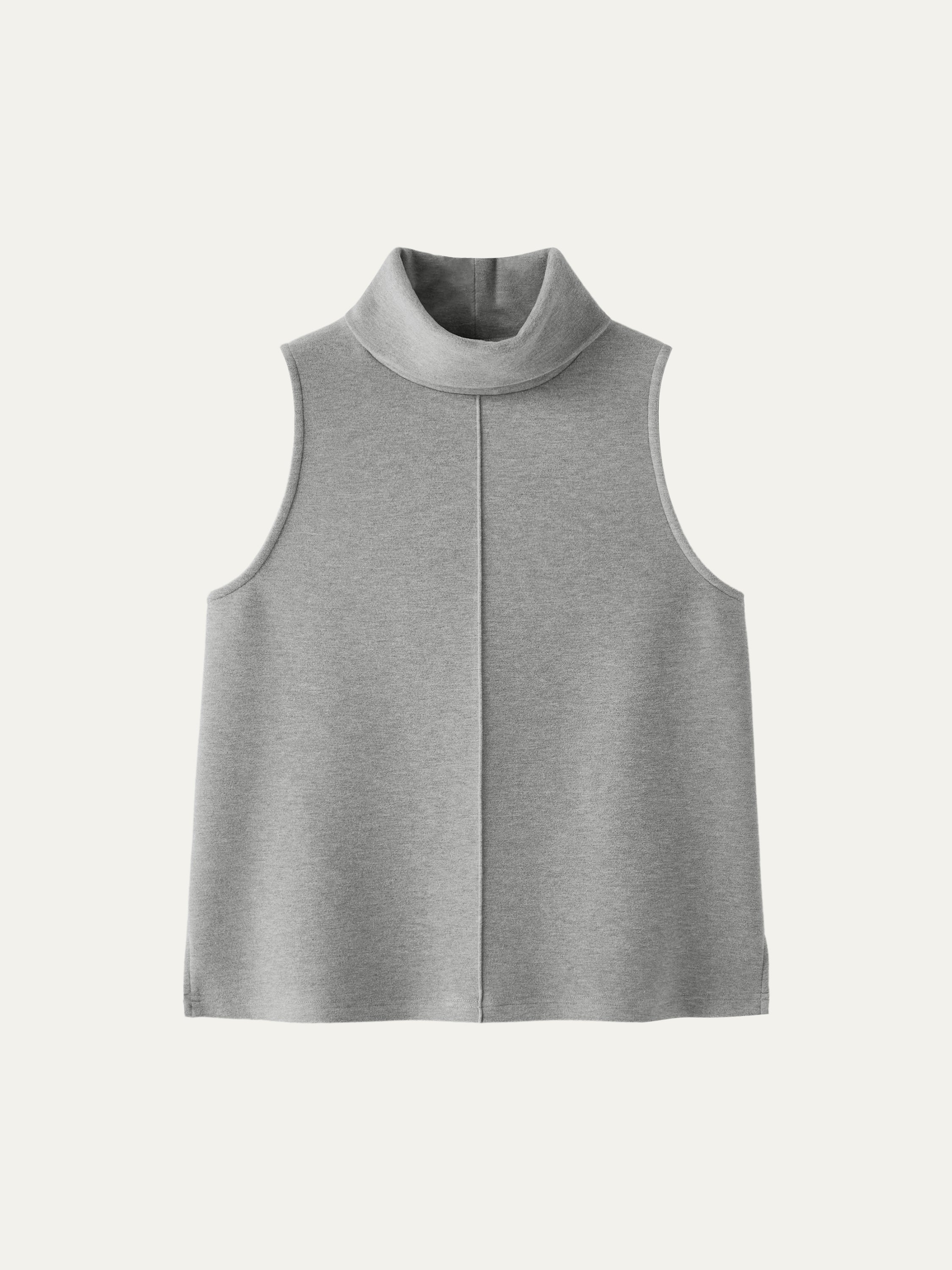 Shell Pink High Neck Split Hem Tank Top – OGLmove