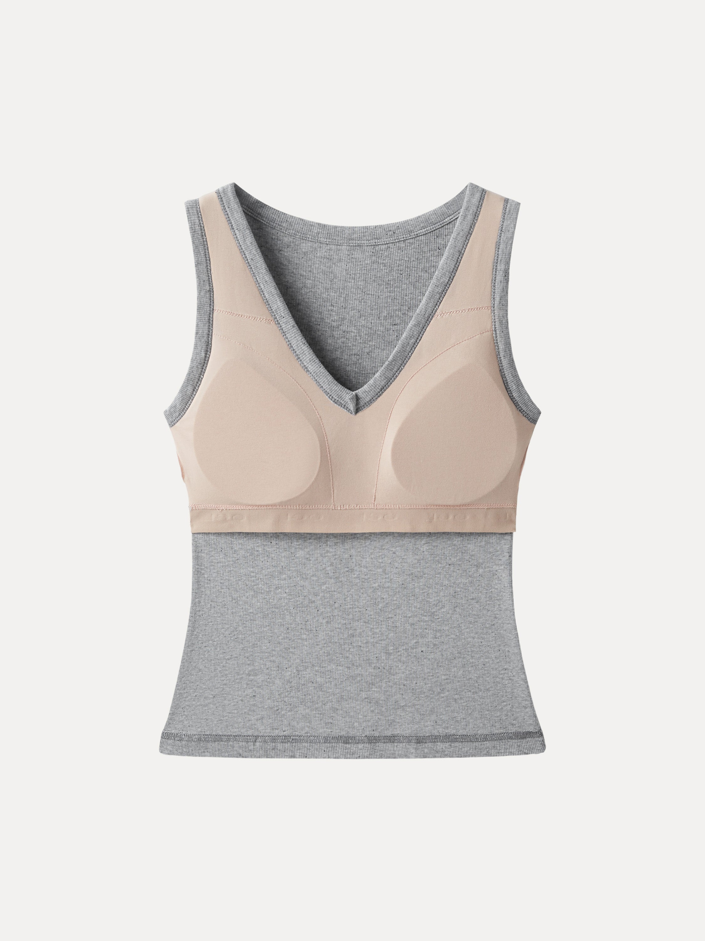 Pure V Neck Loose Tank Top main image 0
