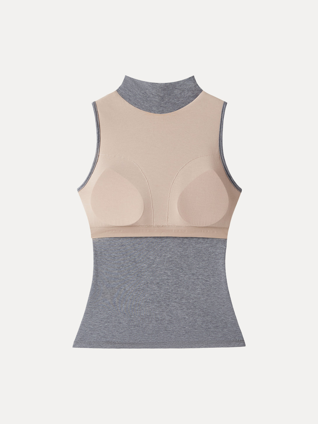 Lyocell Cashmere Sleeveless Turtleneck Brami