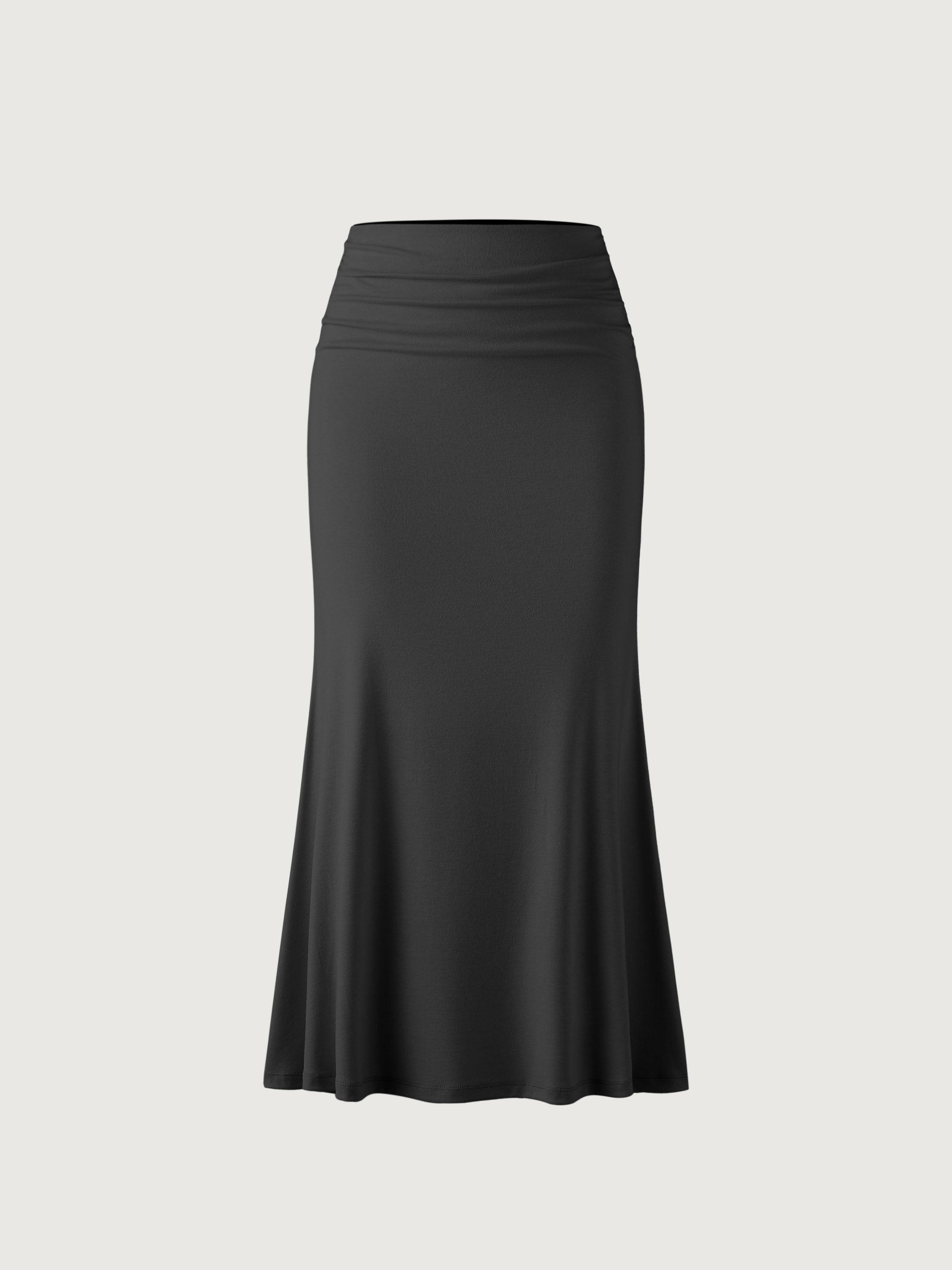 Ogl Eco-SkinKiss® Ruched Side Mermaid Maxi Skirt