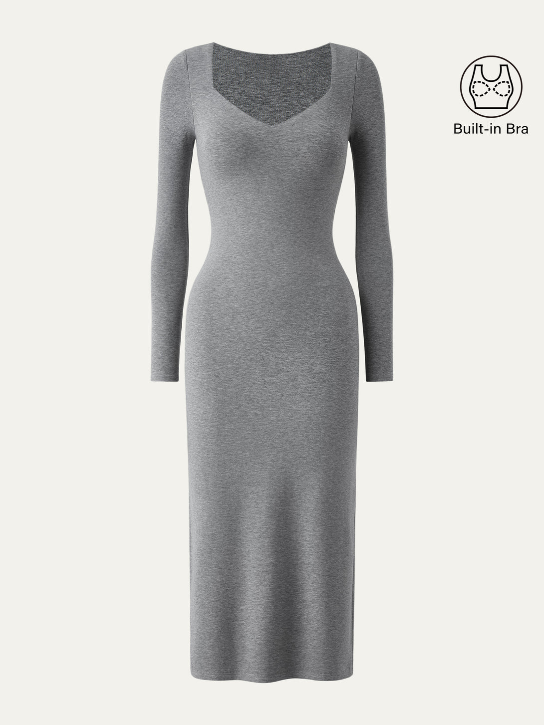 Sweetheart Neckline Midi Brami Dress