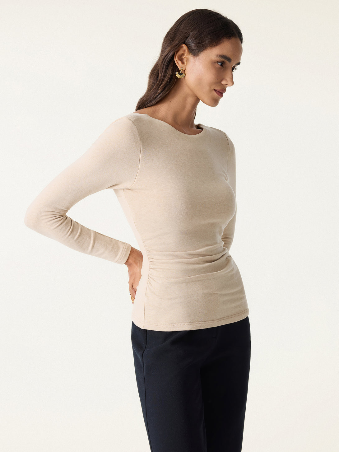 ProWarm Low-Back Side Ruched Brami