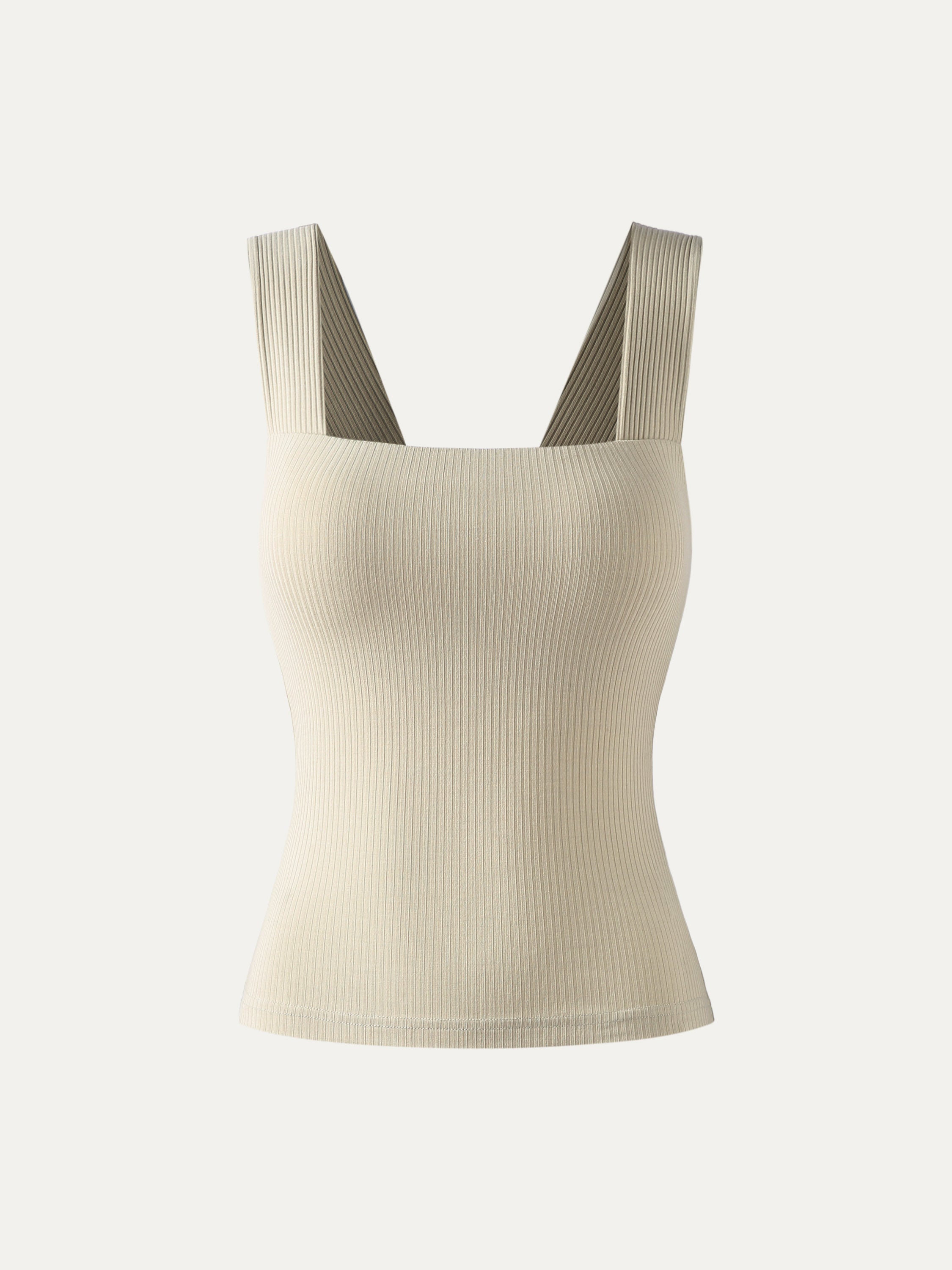 Ogl Cool Rib Square Neck Brami Tank