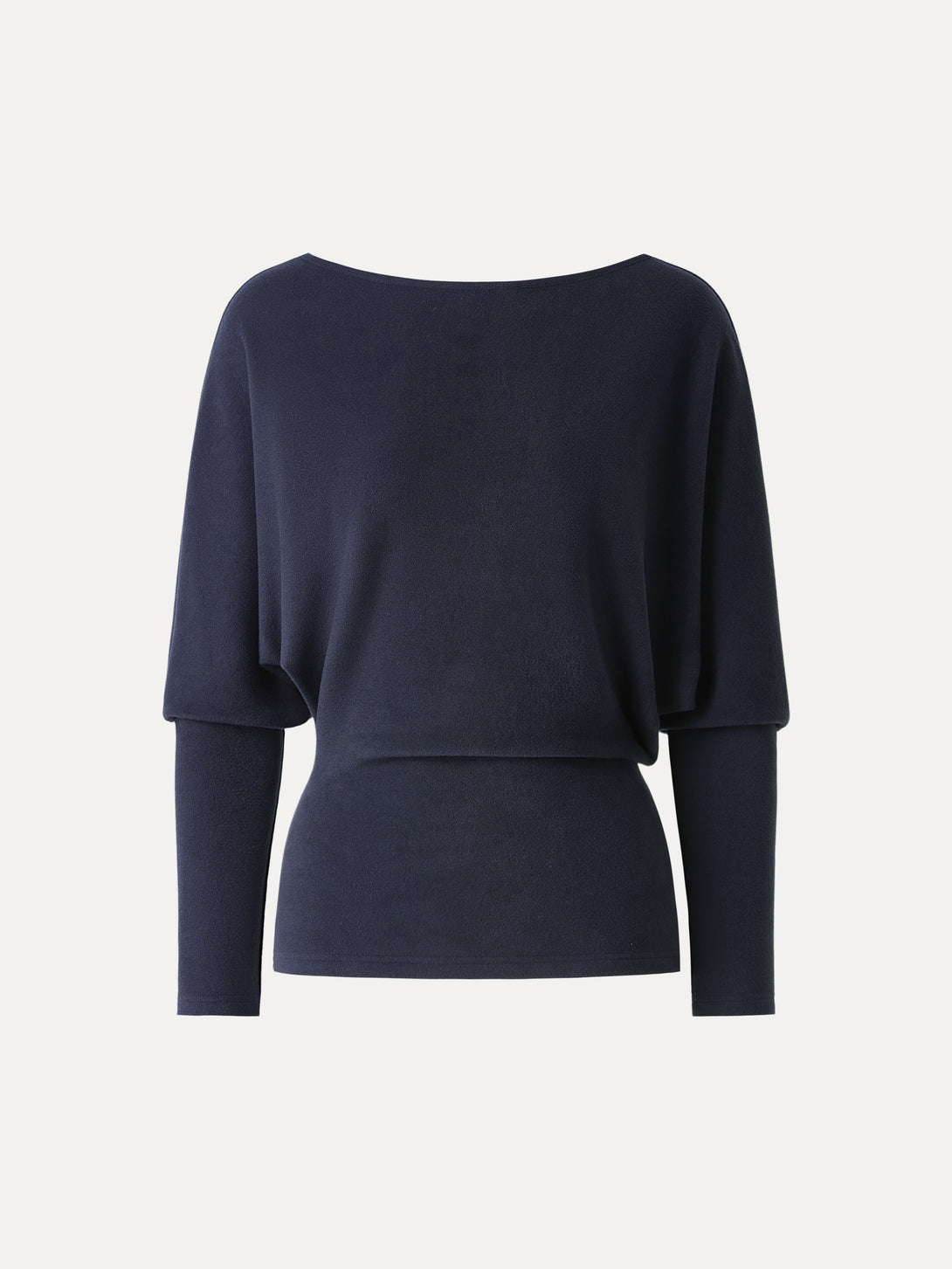 MaxWarm Boatneck Top with Close-Fit Hem Smoky Navy S
