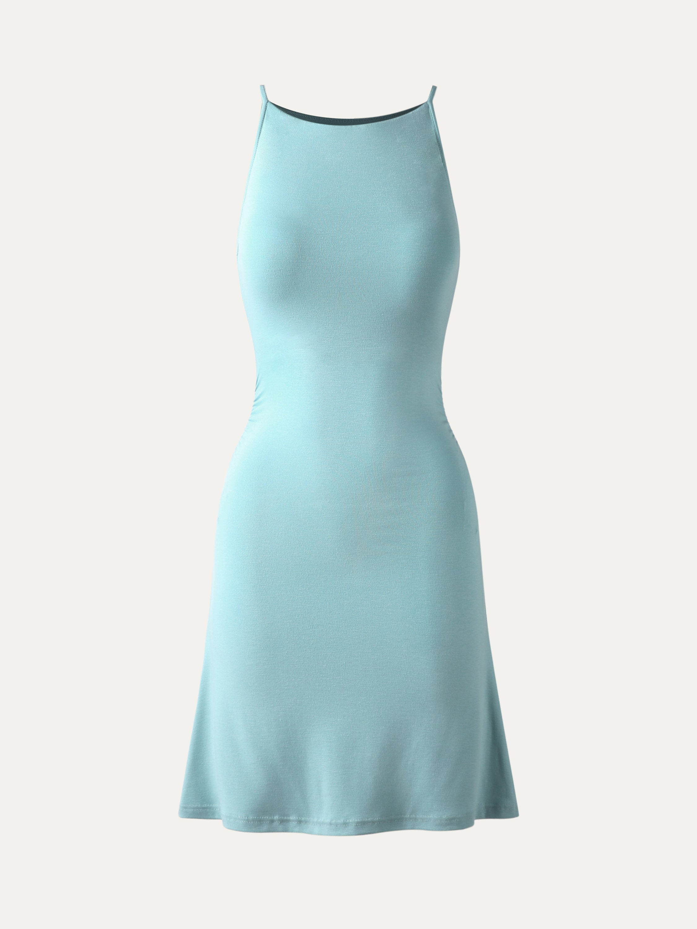 Eco-SkinKiss® Camilla Brami Mini Dress - Blue Charcoal