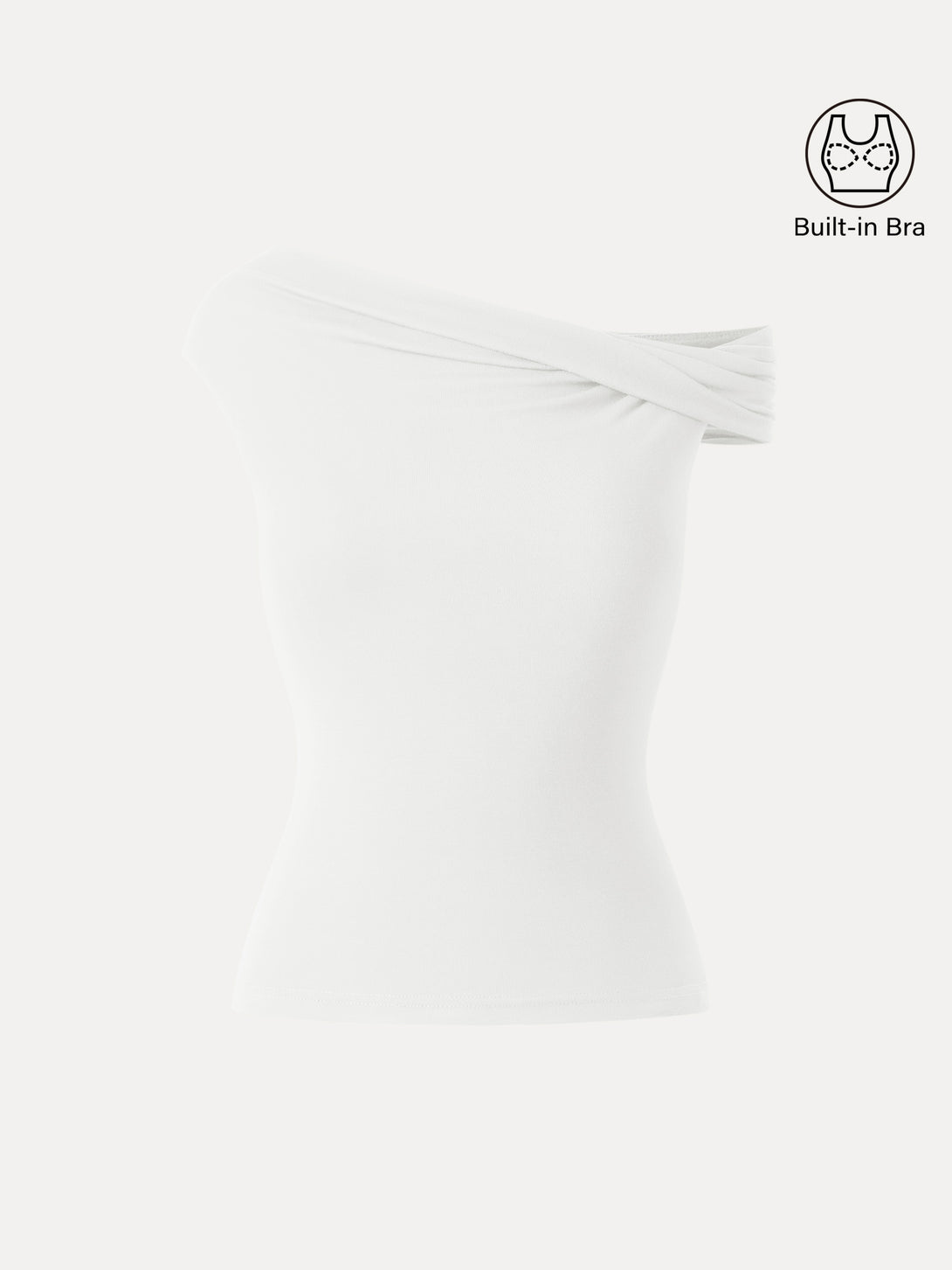 Multi-wear Versatile Necklines Brami Top Pure White XS