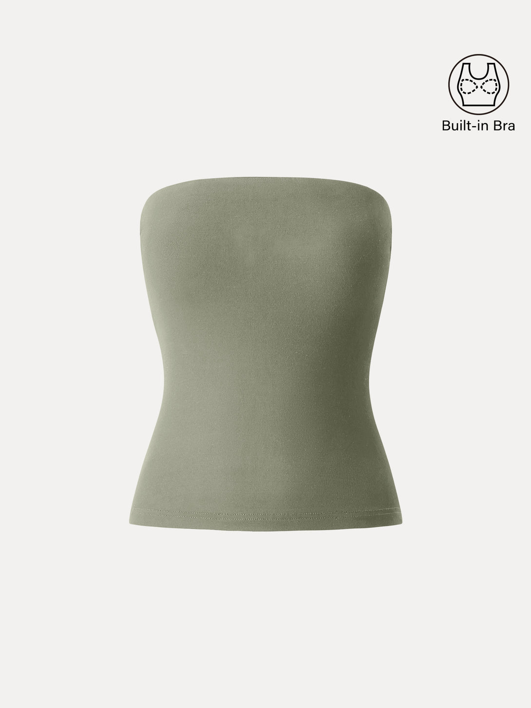 Non-slip Essential Tube Brami Top Tate Olive S