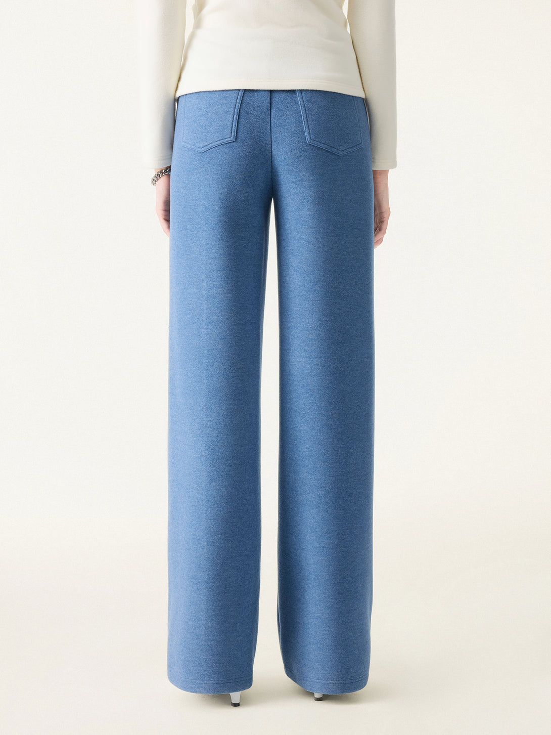 Essential FuzzLuxe Mid Rise Straight Leg Pull-on Pants