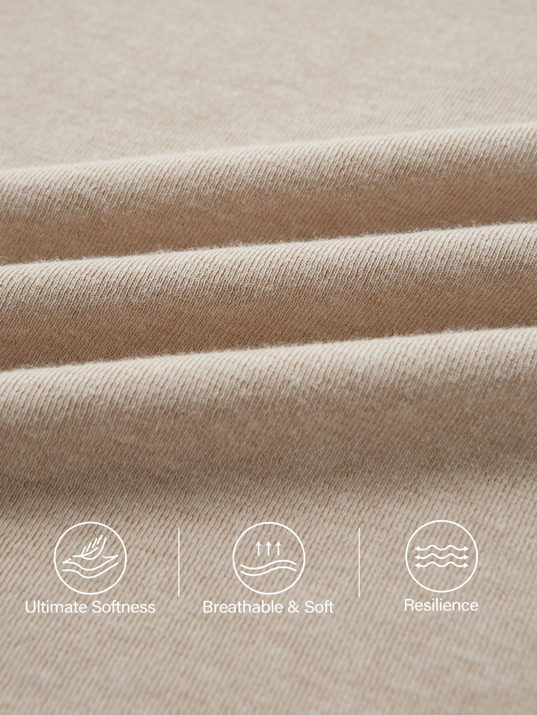 Light Warm Slanted Mockneck Ruched Brami