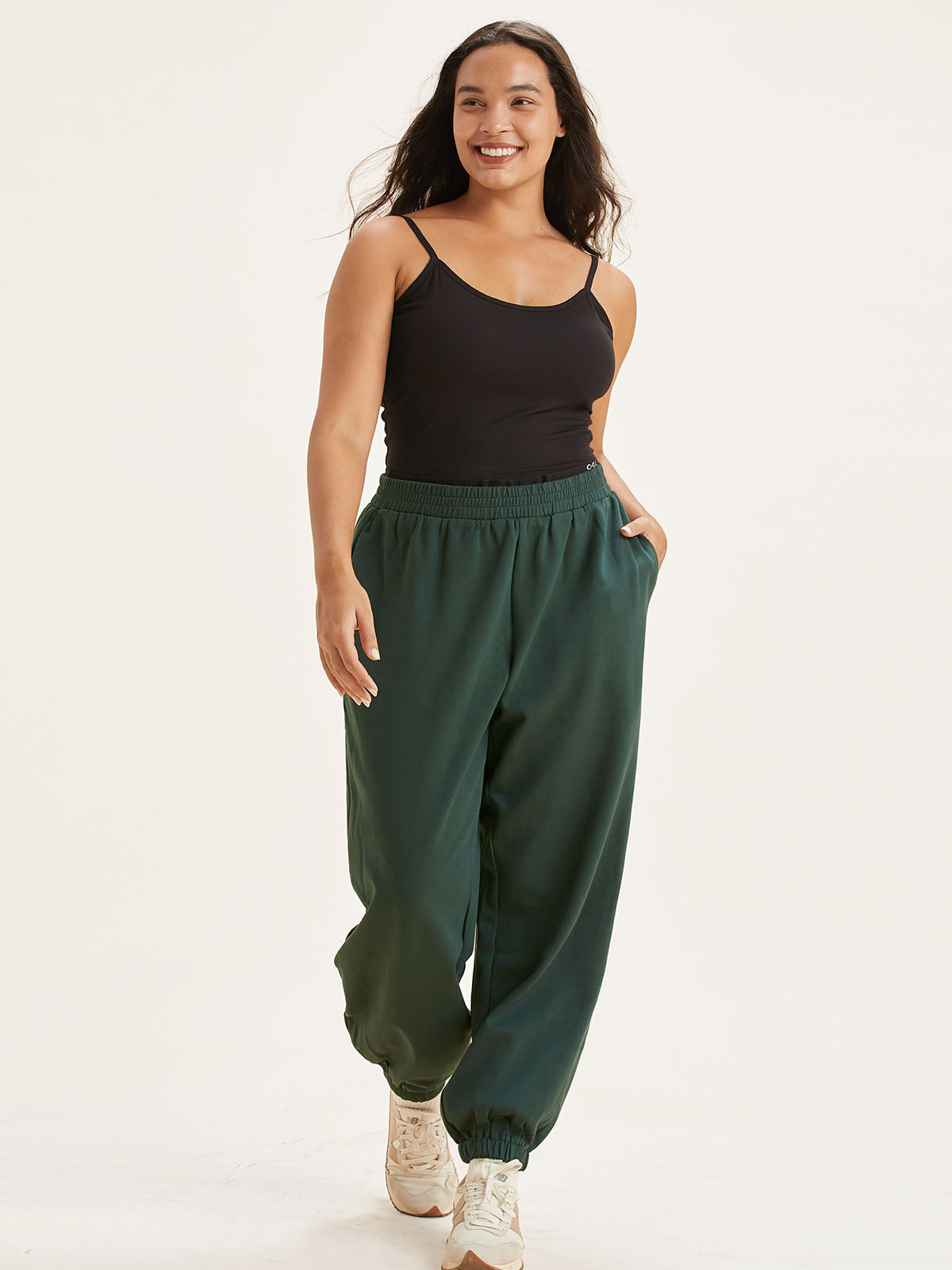 OGLmove-Double Waistband Sweatpant for Women